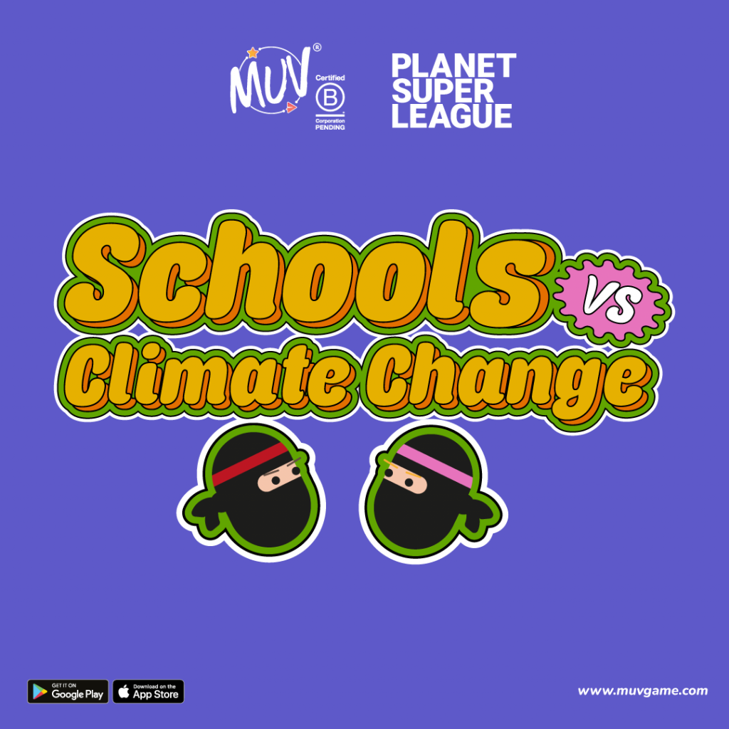 planet super league muv game schools vs climate change challenge