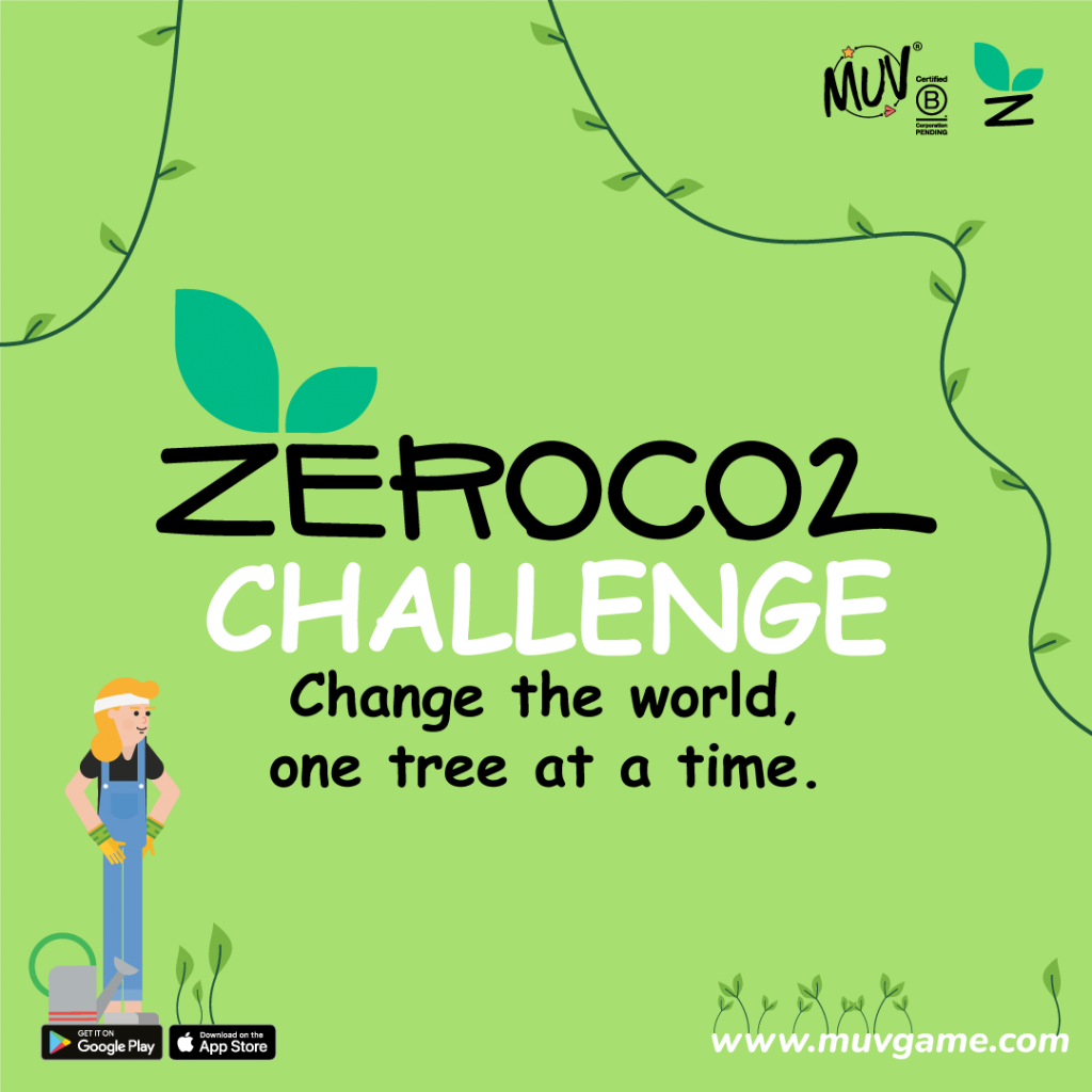 zeroco2 challenge muv game alberi